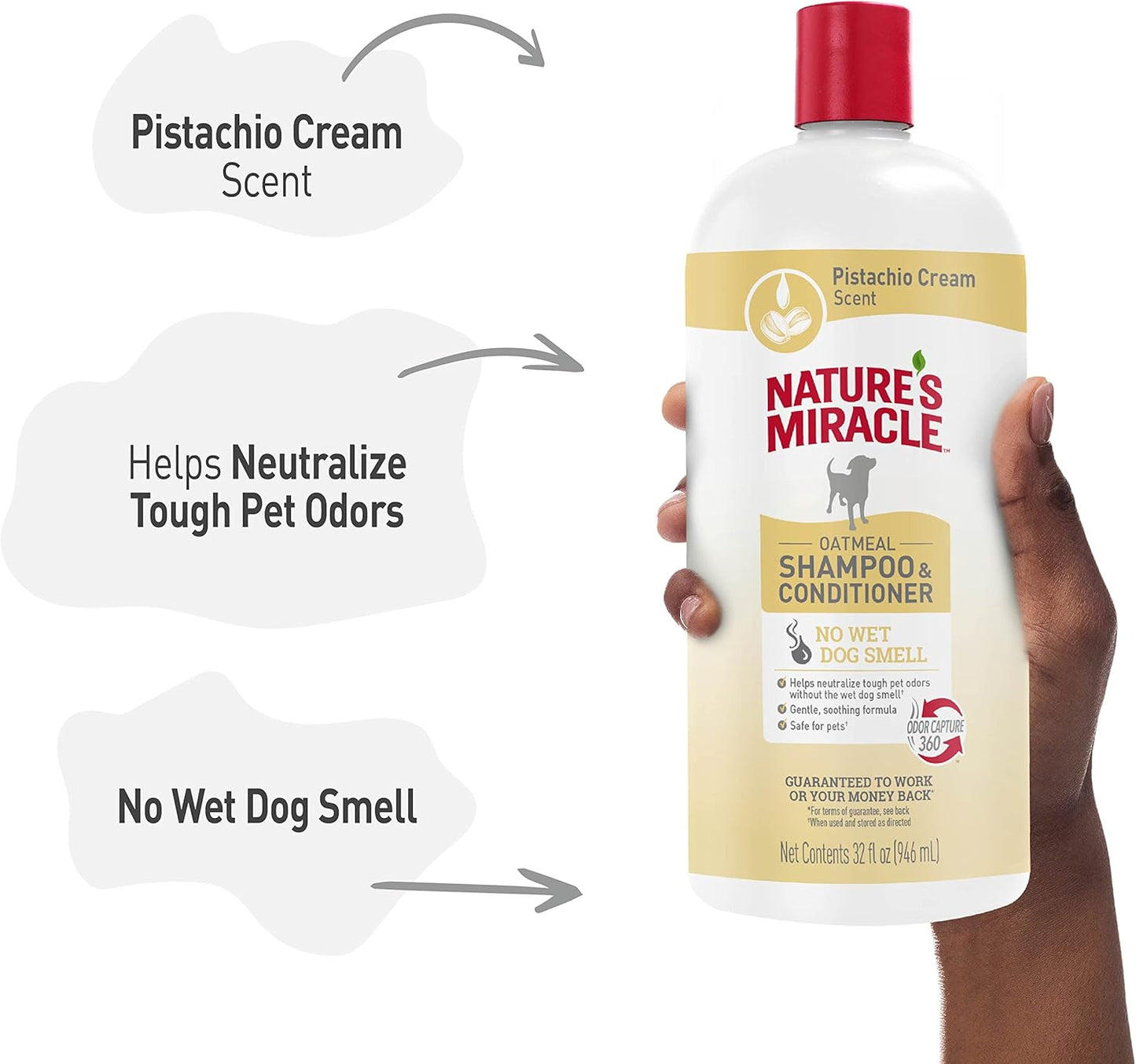 Nature’s Miracle Oatmeal Shampoo & Conditioner, 946ml
