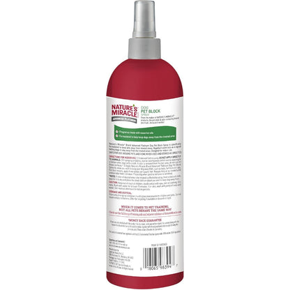 Nature’s Miracle Advanced Platinum Dog Repellent Spray, 473ml Essential Oils Formula for Indoor Training