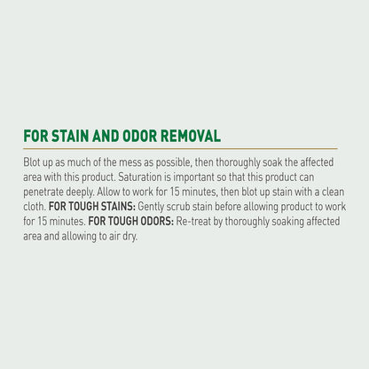 Nature’s Miracle Dog Urine Destroyer Plus, 946ml Enzymatic Formula, Removes Stains, Aloe Rain Fragrance