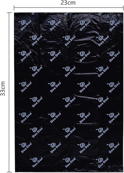 Leak-Proof Dog Poop Bags – 128 Count (8 Rolls), Eco-Friendly & Unscented – Dispenser Not Included