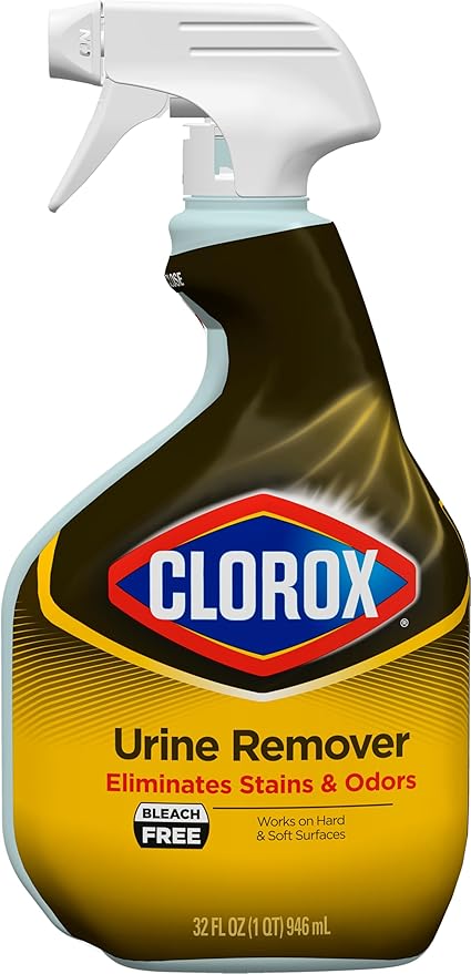 Clorox Urine Remover for Stains and Odours, Spray Bottle, 946mL