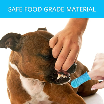 Dog Toothbrush for Dog Teeth Cleaning Dog Fingerbrush