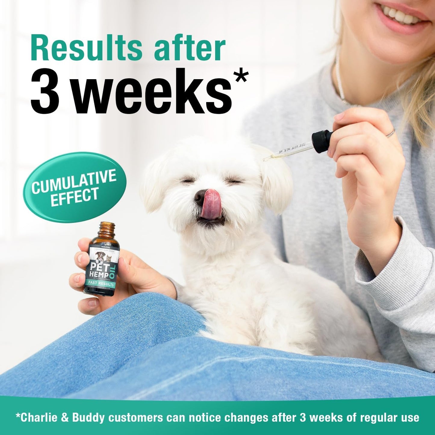 Charlie & Buddy Hemp Oil for Dogs & Cats – Calming, Pain & Anxiety Relief, Joint Health, Seizure Support